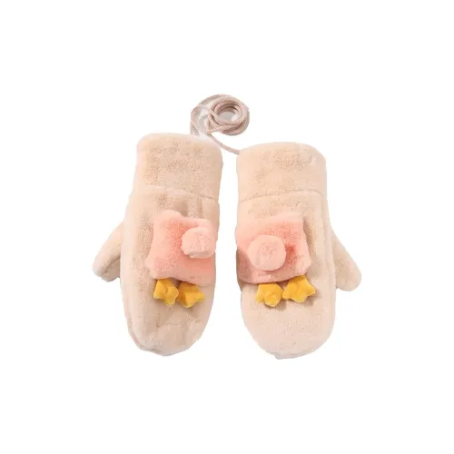 YUZHAOLIN Утолщенные вязаные перчатки для детей