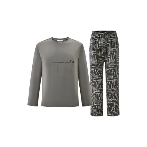 MY BODY Серый Мужской Пижамный Комплект