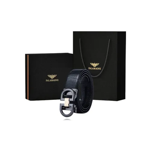 FALAMAONE Ремни из натуральной коровьей кожи мужской ширина 3,5 см