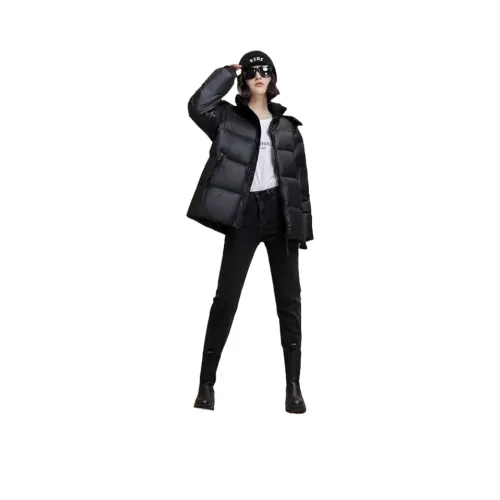 BONAS Черный Женский Пуховик