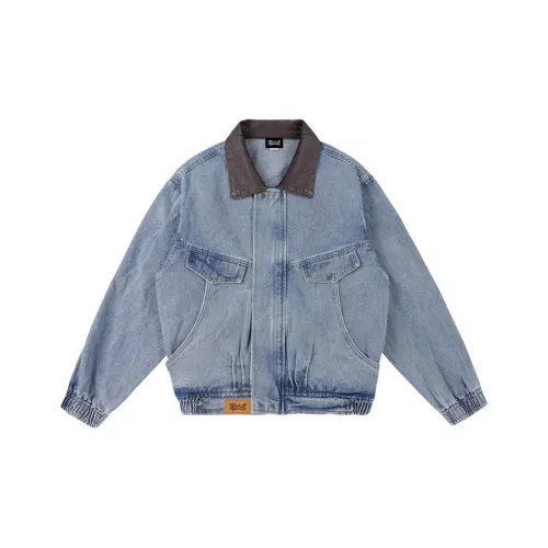 BLACK AT Синий Унисекс Куртки