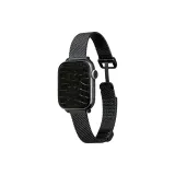 Складной, магнитная застежка, металлическая, сетчатая сумка - черная [только ремешок]