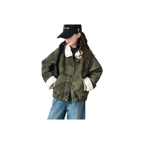 M JBABY Камуфляж Kids Натуральный и искусственный мех