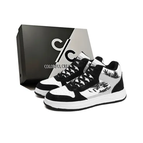 Colorful Creations визуально увеличивает рост устойчивые к истиранию противоскользящие скейтбордические кроссовки мужские