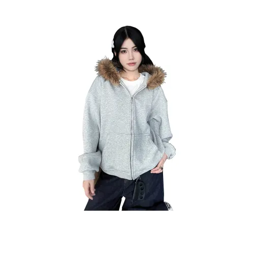 DEAR BETSY Белый Серый Унисекс Свитшоты