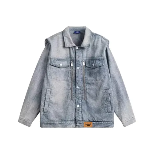 UPWARD LAB Blue Unisex Jackets UPWARD LAB Синий Унисекс Куртки