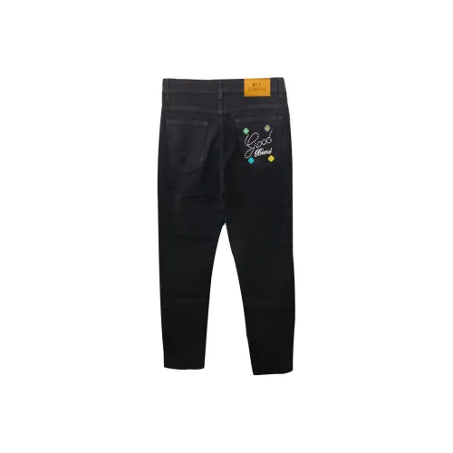 M17 STUDIO Черный [Нет Логотипа] Унисекс Джинсы