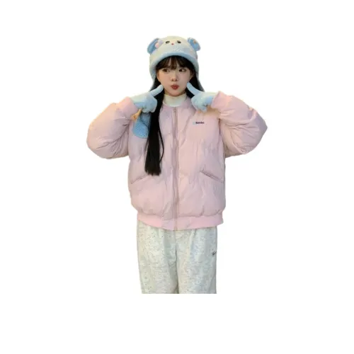 BONAS Розовый Женский Пуховик