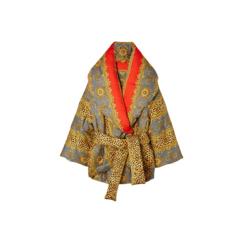 VERSACE FW25 Хлопковый пуховик женский