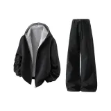 Черный топ + Черные брюки