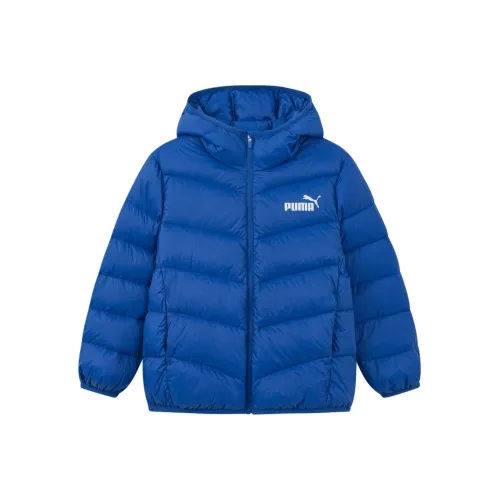 PUMA Down Jacket Sportstyle Series Королевский Синий 80701 Подростки