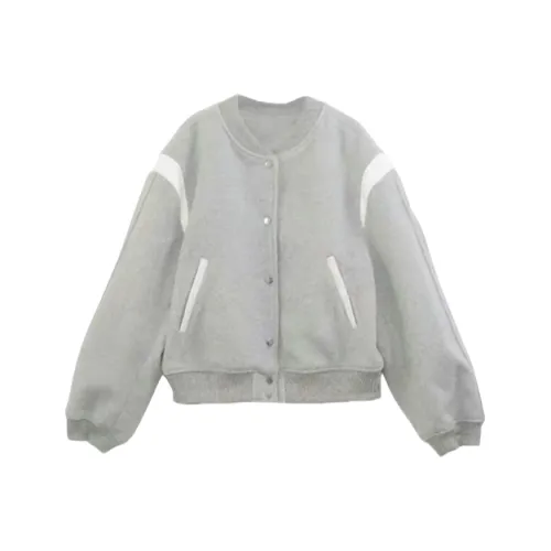 ZEKIKO STUDIO Серый Женский Куртки