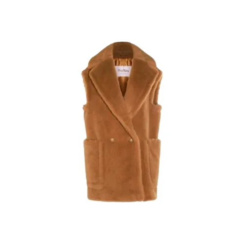 MaxMara Бежевые Женские Жилеты