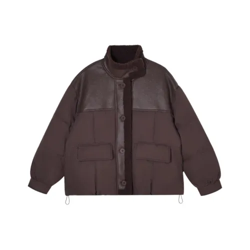 AFGGD Белый Женские пуховики