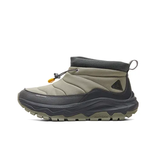 PEAK Термическое Амортизирующее Покрытие Устойчивое к Износу Противоскользящее MID Топ Уличная Обувь Мужская Серый Синий