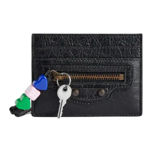 Balenciaga Le City Lambskin Картхолдер Стандартный Женский Черный