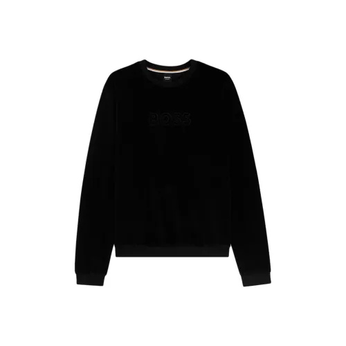 Hugo Boss Черный Мужской Свитшот
