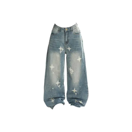 FA2LO Желтый Унисекс Джинсы