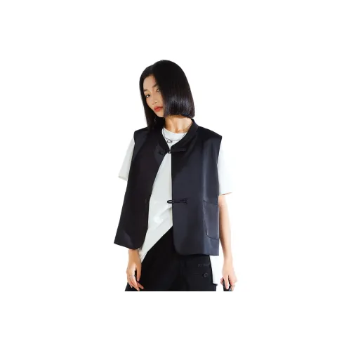 MUGUOGUOMU Осенний жилет свободный крой женский