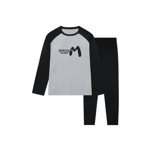 Montagut Домашняя одежда Осенний и Зимний Подростки