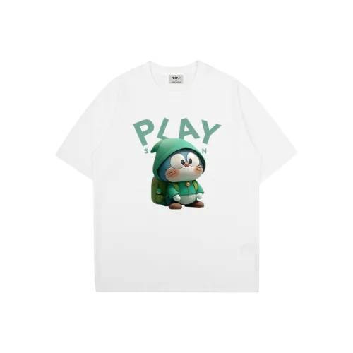 PLAY SCAN Короткий рукав T-рубашки Унисекс