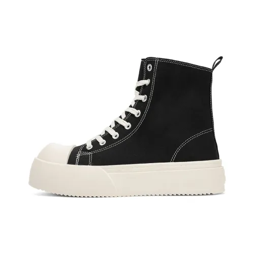 Yalu Preferred Покрытие Водонепроницаемое Устойчивое к истиранию Высокий Топ Скейтборд Кроссовки Мужские