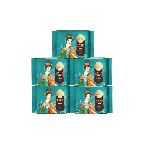 MUG WORT HERBAL Полынь Гигиенические прокладки Антибактериальный Удаление запаха День и Ночь Комбо 5 Пачка