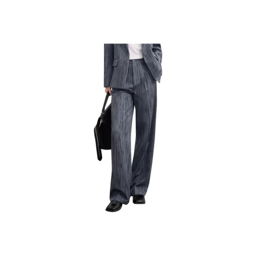 SENTUBILA Темно-серые женские повседневные штаны