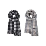 Чёрная клетка + серый в клетку