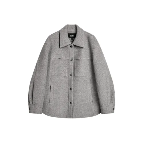 ELLE Средне-серый Женские Куртки
