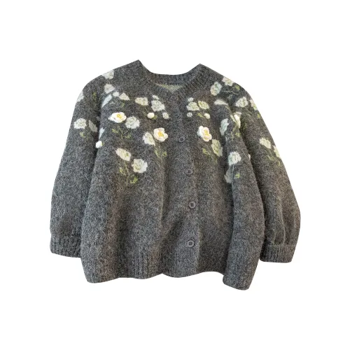 Cypress House Темно-серые Женские Свитера