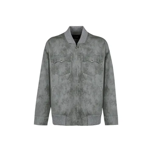 YLDP Серый Унисекс Куртки