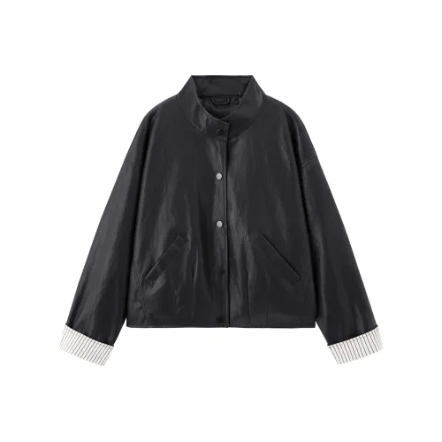 YIDINA Женские кожаные куртки