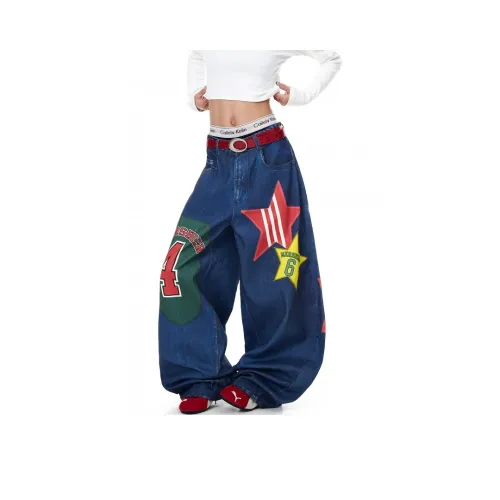 UPWARD LAB Blue Unisex Jeans