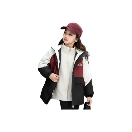 PROTECTCAMEL Темно-красное пальто с подарками подкладка туристическая одежда для детей