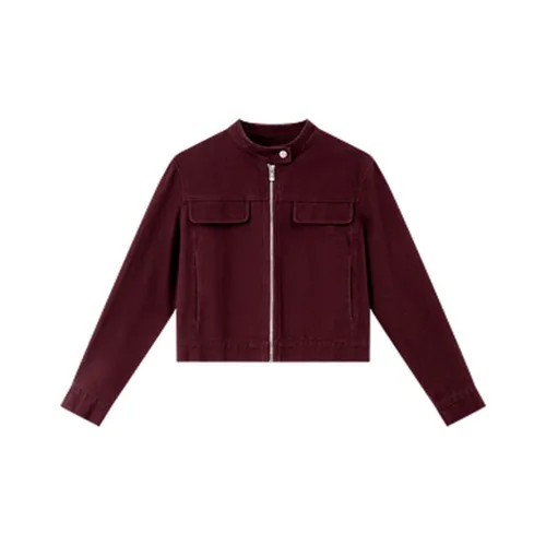 LUYOUYE Охра Красный Женские Куртки