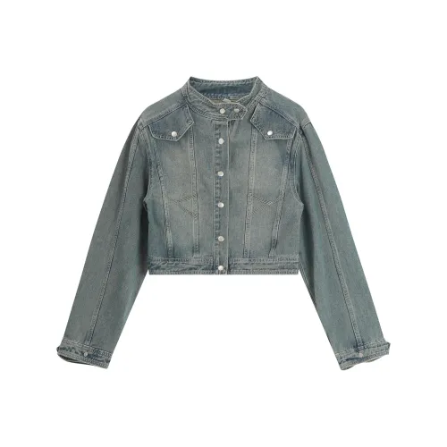 OISIS Синий Женские Джинсовые Куртки