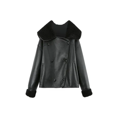 A paradise for awakening Кожа Куртка Женские