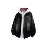 Дымчатый серый, без подкладки, куртка