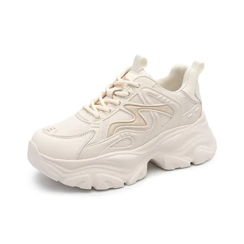 RED DRAGONFLY Амортизация Высота Увеличение Дышащий Низкий Топ Кроссовки с Толстой Подошвой Женские