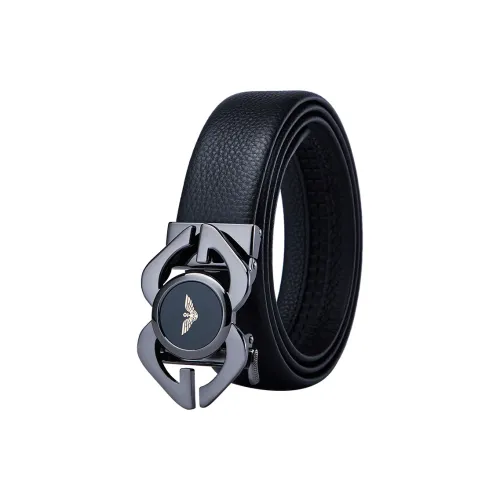 FALAMAONE Ремни из натуральной коровьей кожи мужской ширина 3,5 см