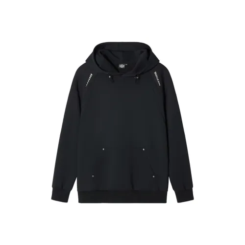 Muscle Dog Черный Мужской Свитшот