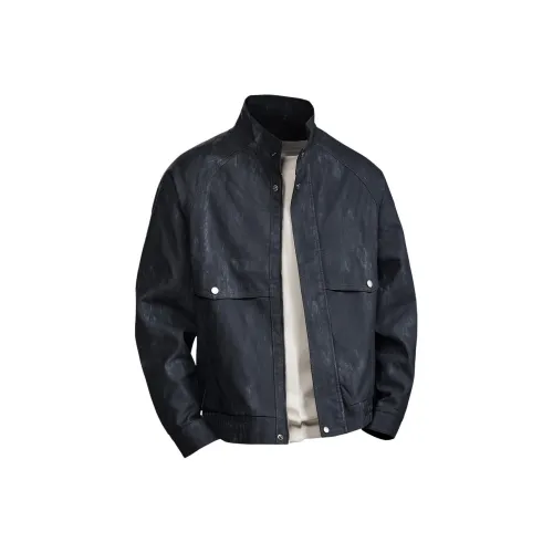 FAIRWHALE Мужские кожаные куртки