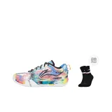 Синие, розовые и черные носки Crew