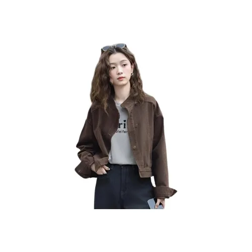 BVODE Каштаново-кофейный Женские Куртки