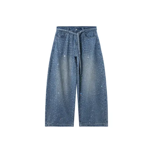 LONGDAODAO Унисекс Джинсы