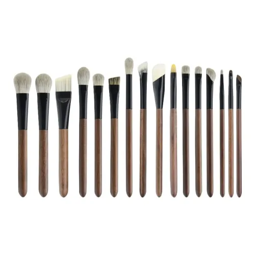 Paimai Duo Pure Натуральный мех Глаза 4 штуки Набор кистей для макияжа Смешанные детали Мягкий