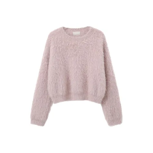 Another alley Розовый Женский Трикотаж