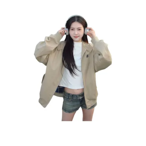 PZHK Хаки Женские Куртки