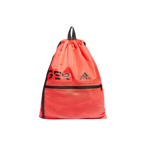 Adidas Полиэстер Рюкзак Унисекс Оранжевый